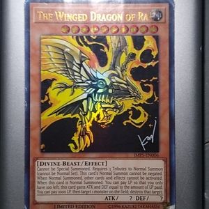 The Winged Dragon of Ra ultra rare limited edition